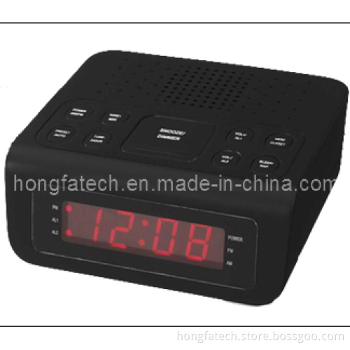 0.6 Inches LED Pll Alarm Clock Radio (HF-1206)